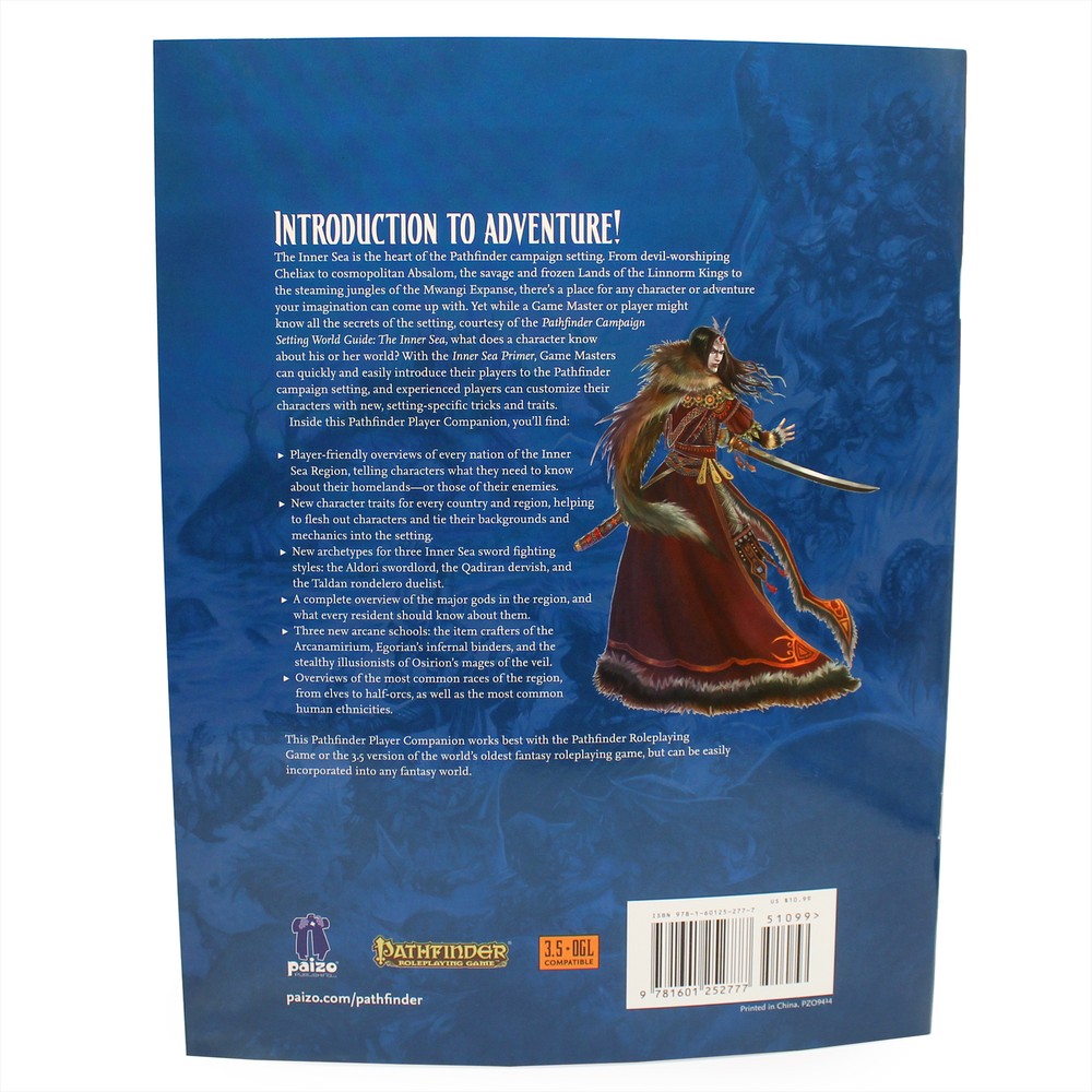 Pathfinder (RPG) Player Companion: Inner Sea Primer