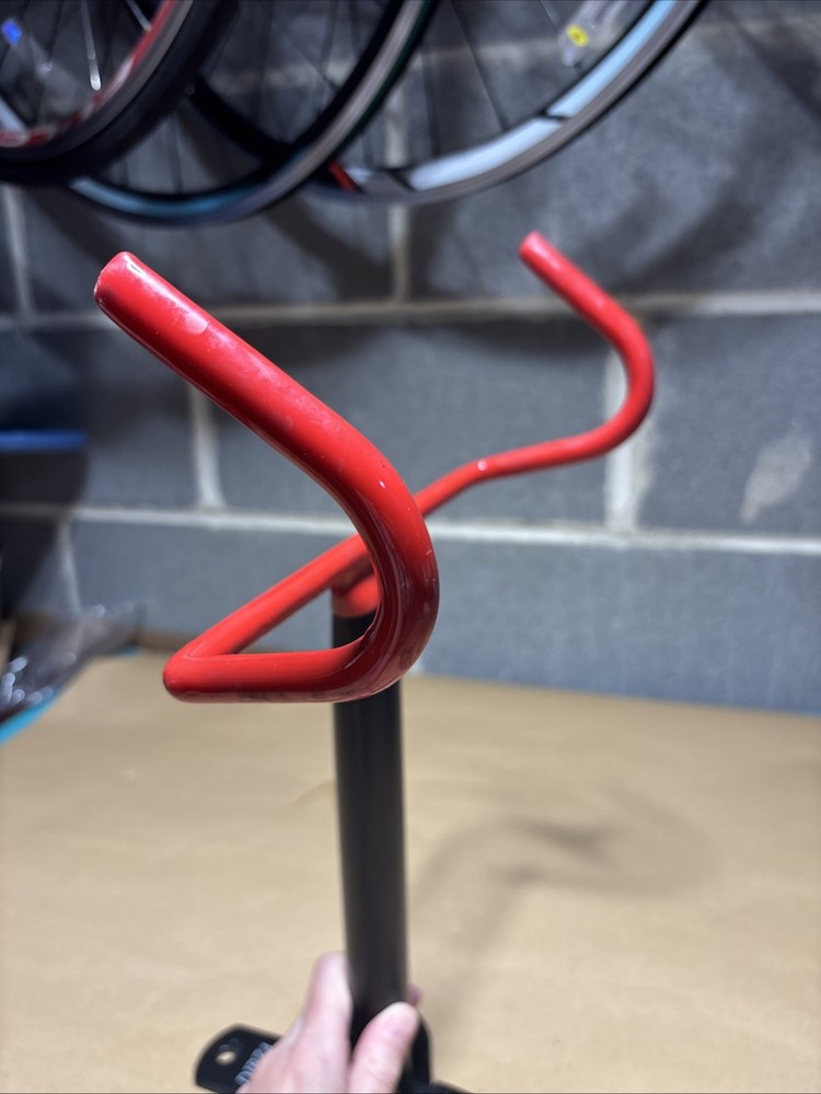 Dirza Foldable Bicycle Wall Mount Hanger Horizontal Bike Storage Never Used