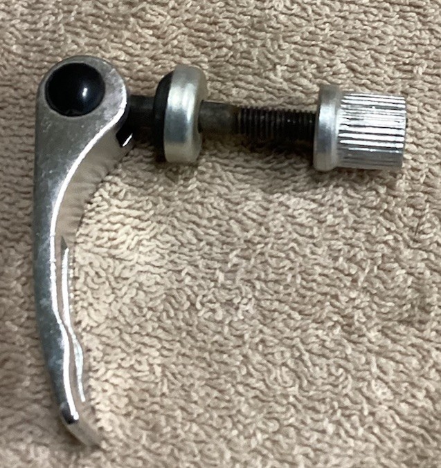 Basic seatpost quick release Very good condition 1" clamp width