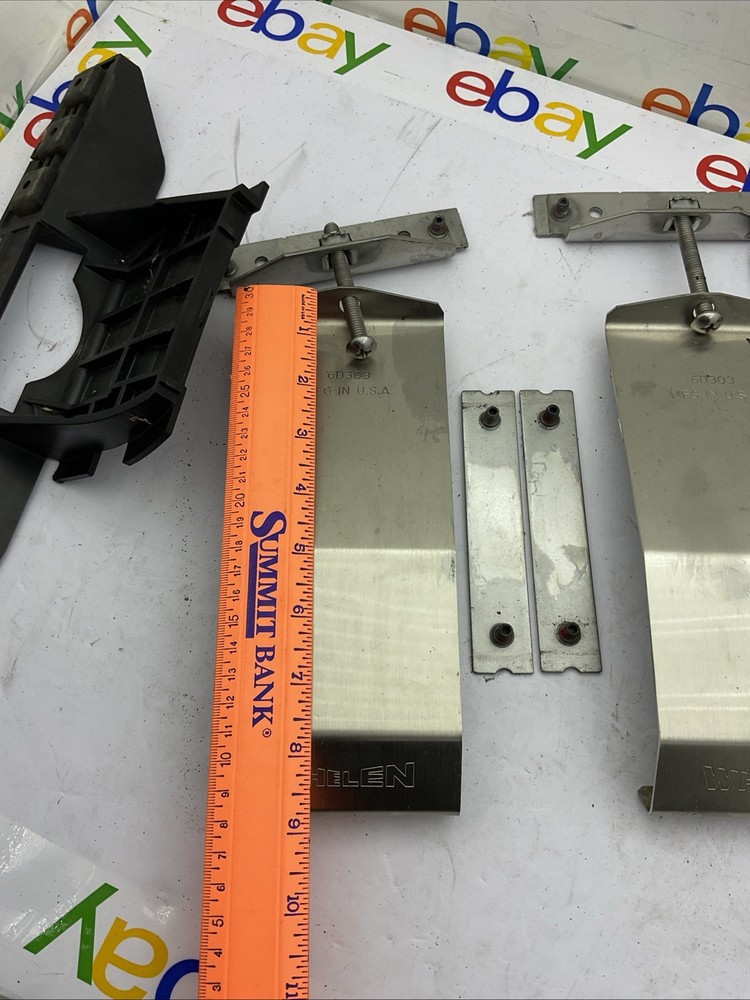 Whelen 6D303 Lightbar Gutter Strap Complete Kit 2013-19 Ford Interceptor