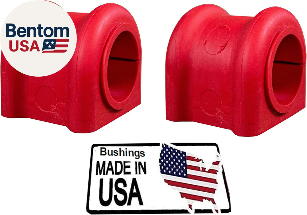Front CODE RED Sway Bar Stabilizer Bushing Kit FITS Ram 1500 2500 3500, Wrangler