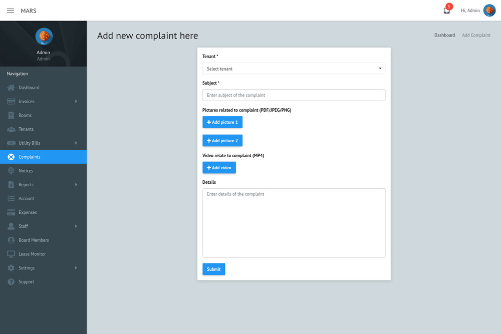 Hostel Management System with Free VPS Web Hosting and Installation