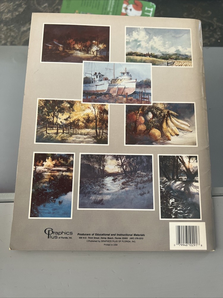 FUN WITH WATERCOLOR By Tom Lynch *Excellent Condition*
