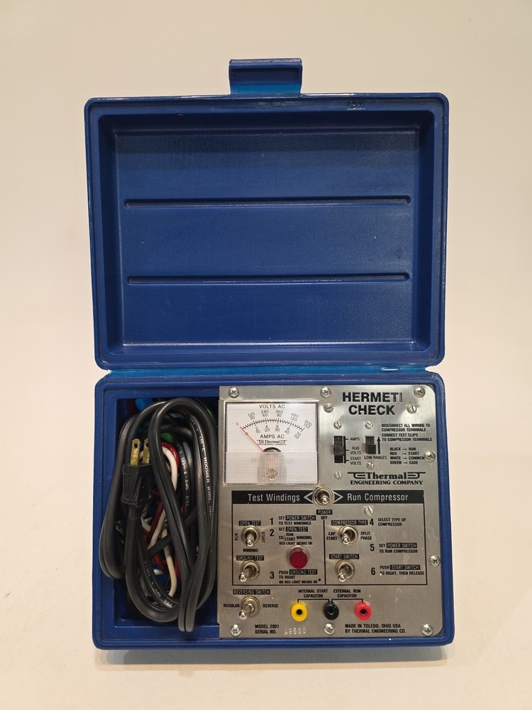 Thermal Engineering Hermeti Check model 2001 testing system