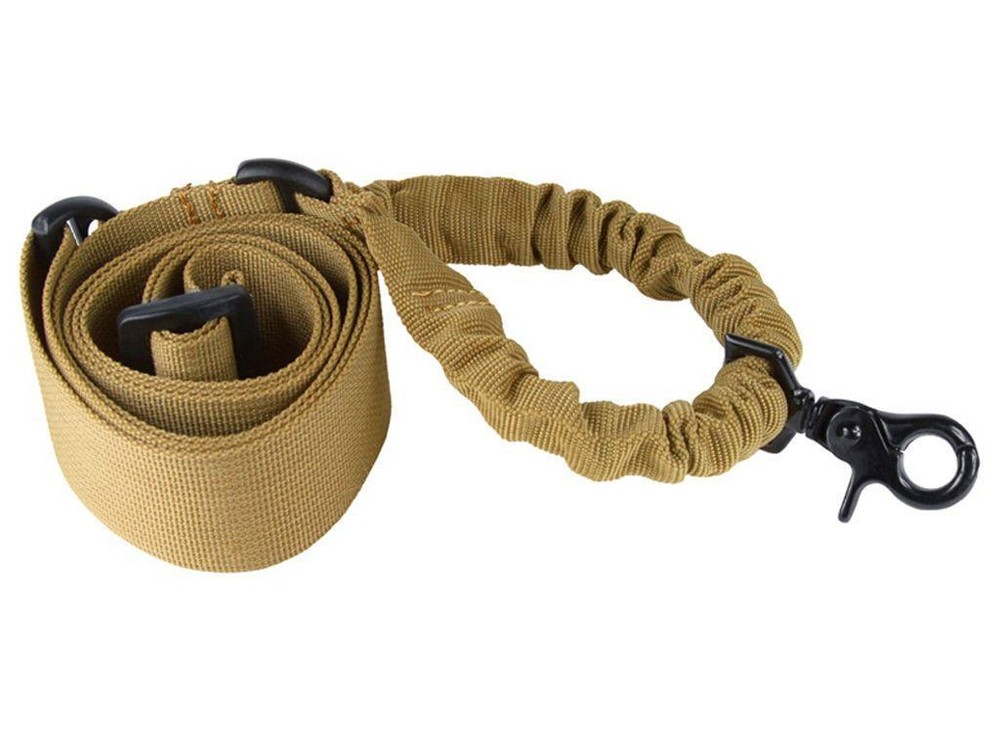 Tactical 1 Single Point Adjustable Bungee Hook for Rifle Sling Strap System