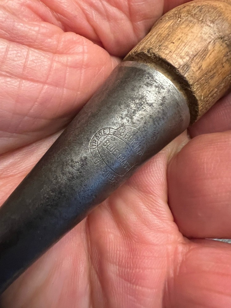 Vintage Belknap Bluegrass 2" Socket Chisel Sharp and Excellent