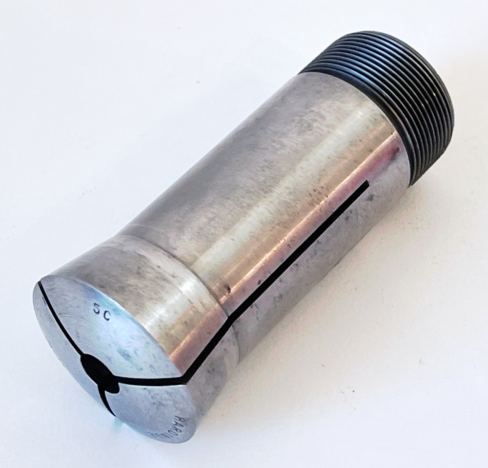 HARDINGE 11/32" Round Collet 5C W/ External & Internal Thread .34375" USA
