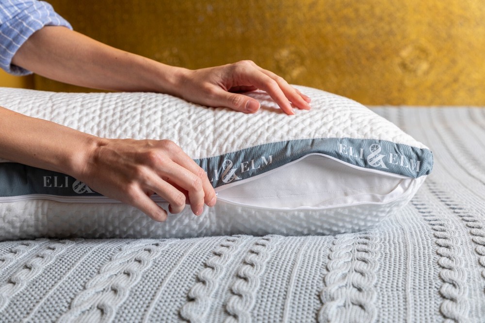 ELI & ELM COTTON SIDE-SLEEPER PILLOW