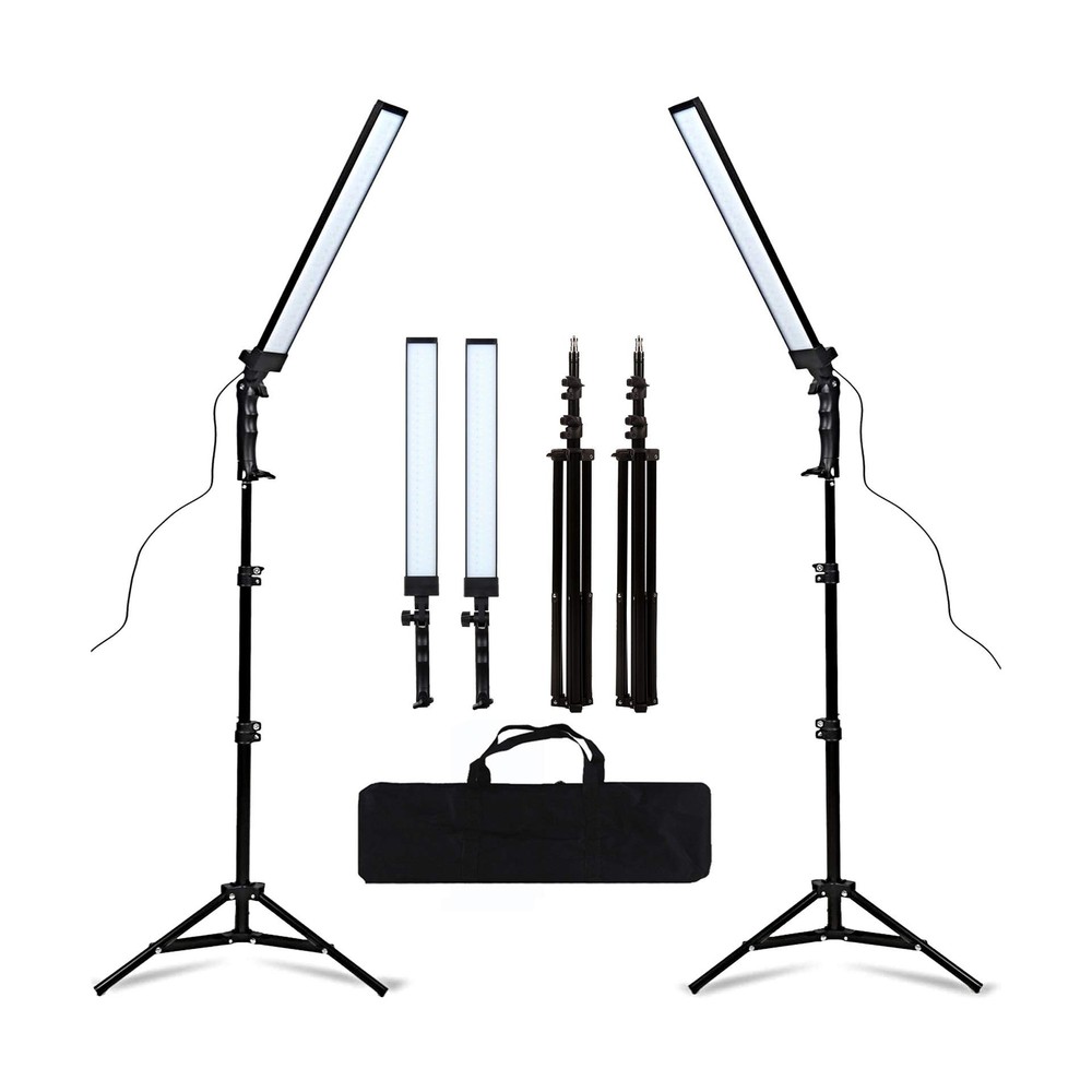 180 LED Light Photography Studio LED Lighting Kit Adjustable Light with Light...
