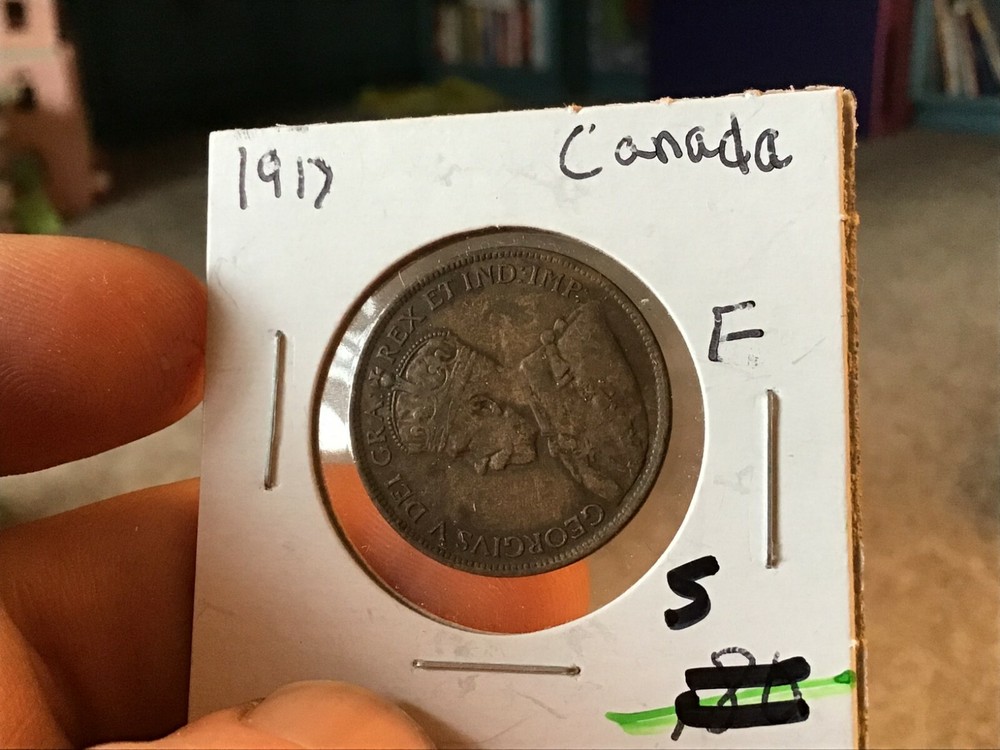1917 Canada Large Cent, 1 Coin