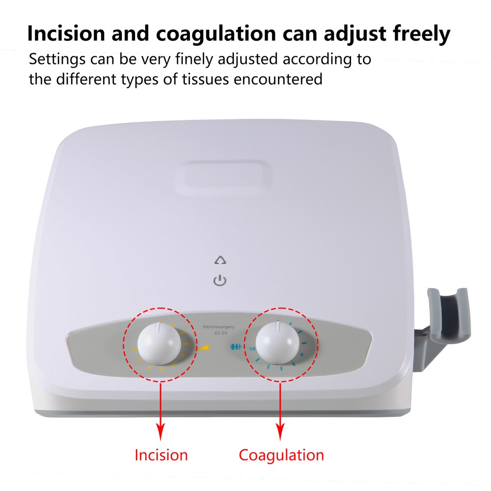 Electrosurgery Dental Cutting Unit with 7 Electrodes Tips 110v
