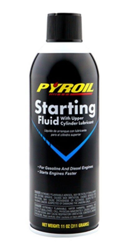 Pyroil PYSFR11 11 ounce Starting Fluid - Quantity 24