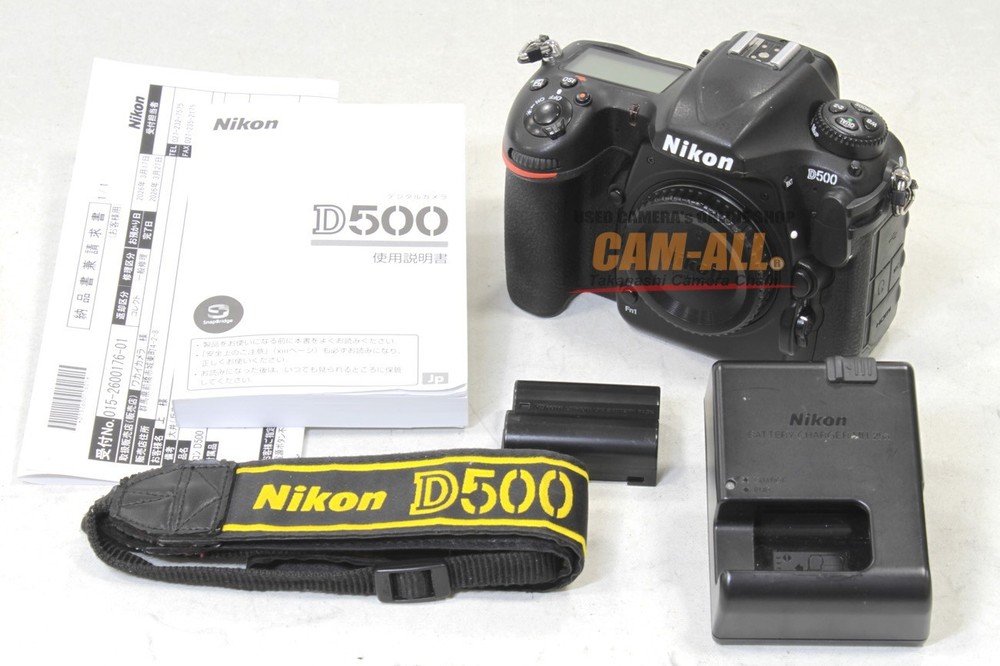 Nikon D500 Digital SLR Camera DX-Format Black (Body Only)
