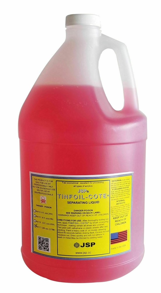 JSP ®  TINFOIL-COTE SEPARATING LIQUID (THICK)1 gallon