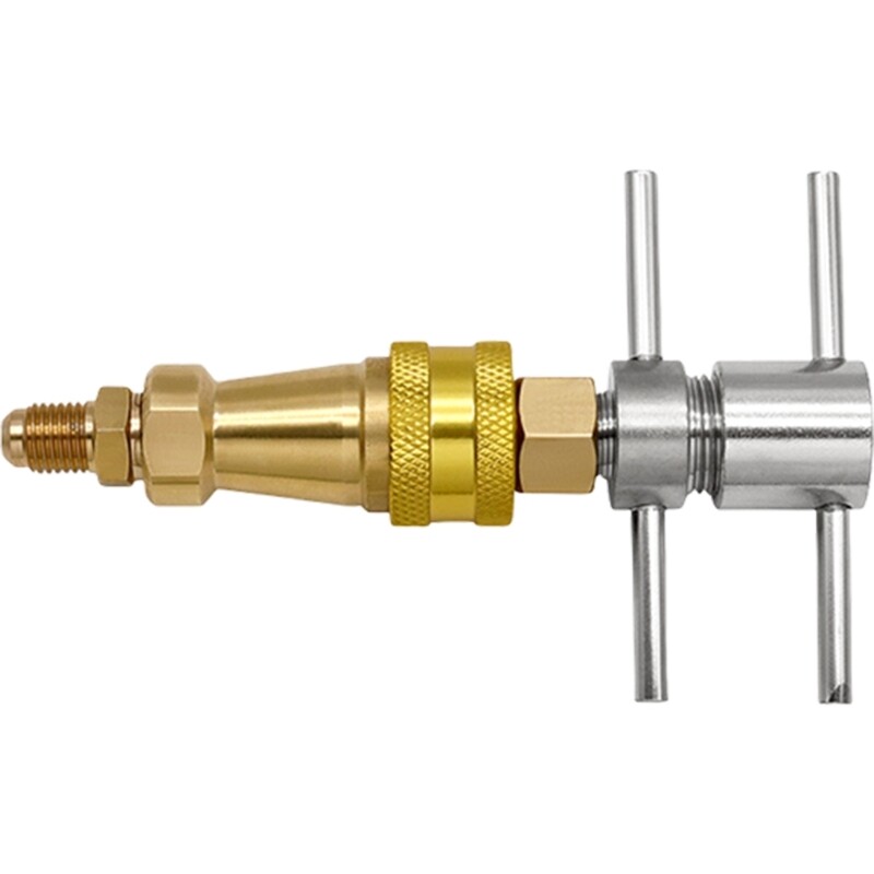 Fridge Refrigerants Refill Adapter Quick Coupling Accessory for Refrigerants