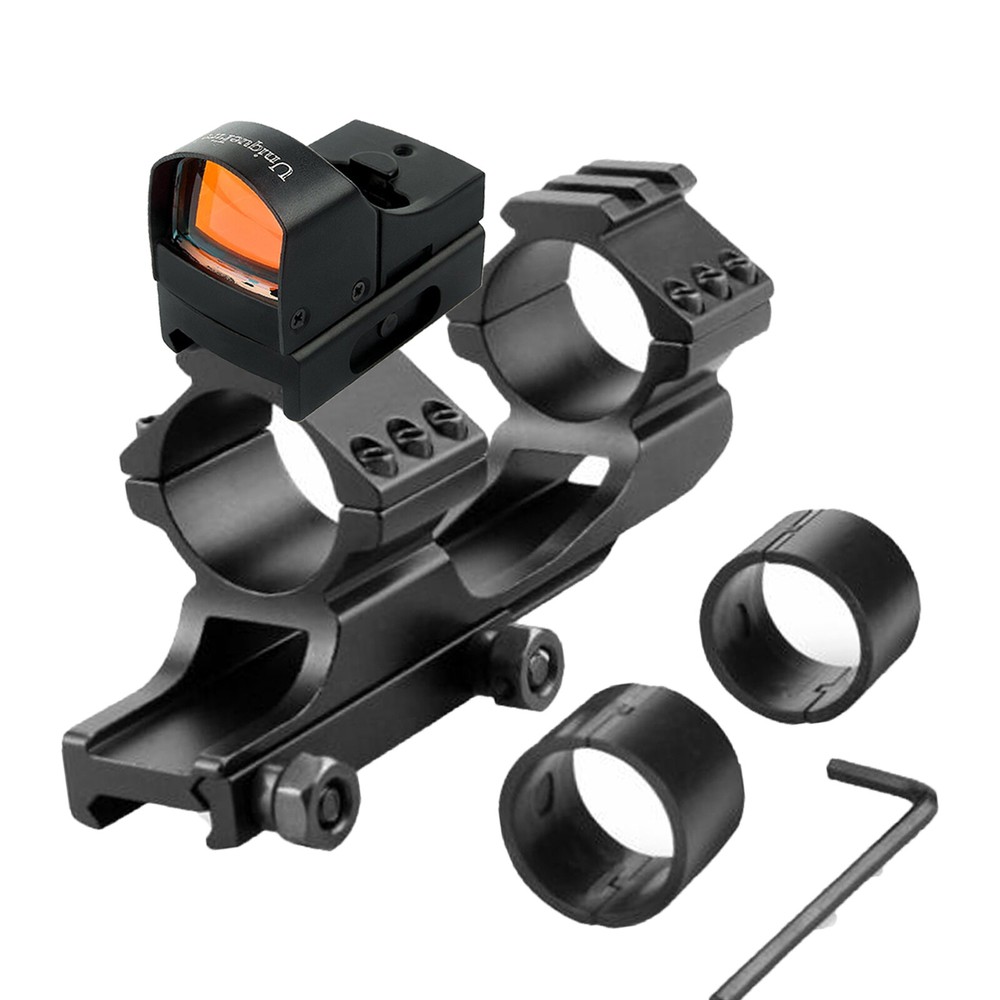 Mini Red Dot Reflex Sight 1inch/30mm Cantilever Forward Reach Scope Mount