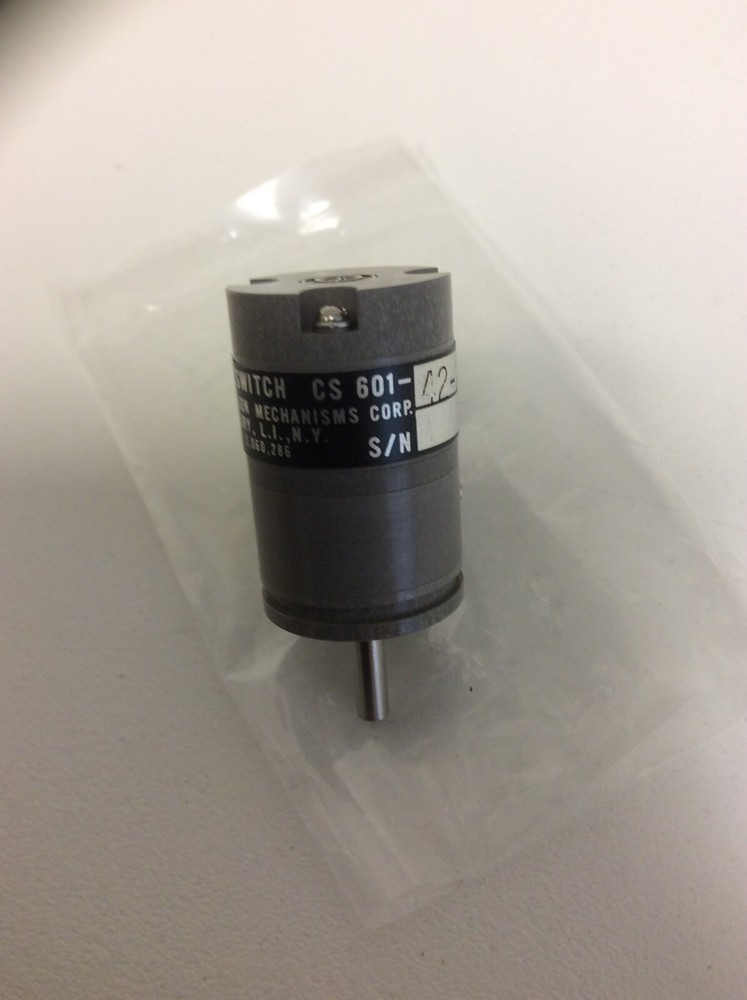 PMC MICRO SWITCH CS601-42-2 ROTARY CAM SWITCH