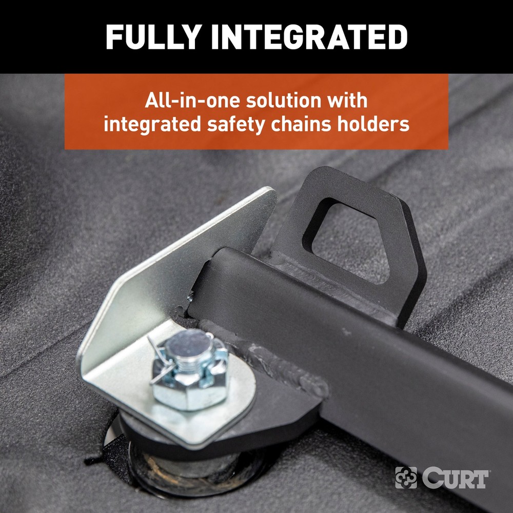 CURT Multi-Fit OEM Puck System 30K Gooseneck Hitch Ball with 4in Offset