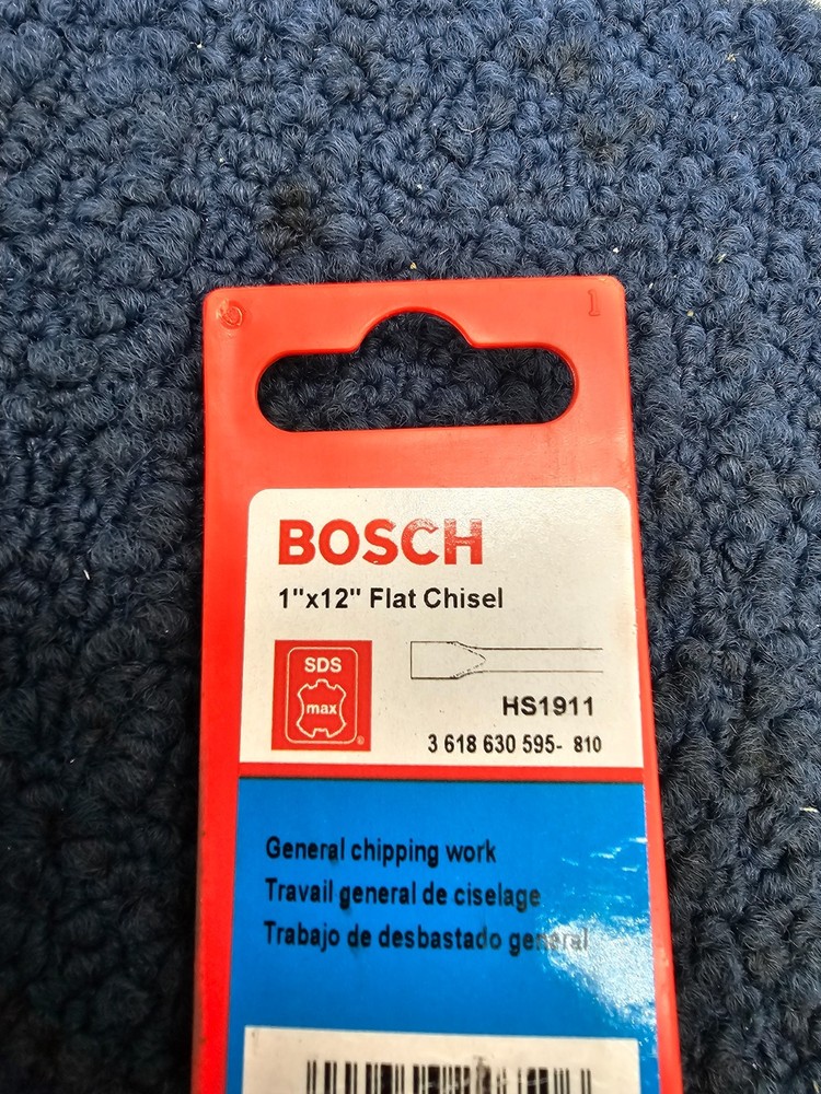 Bosch HS1911: Flat Chisel Hammer Steel Concrete Removal Hard Surface