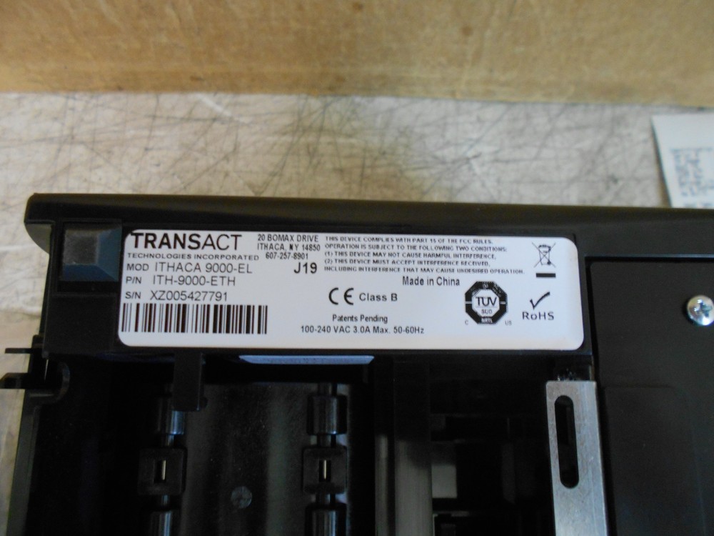 Ithaca 9000-EL Thermal Receipt Printer ITH-9000-ETH Ethernet
