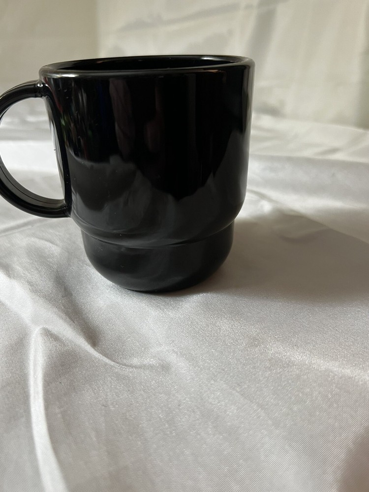 Taste of Tupperware Logo Award 2224 Black Mug Stackable