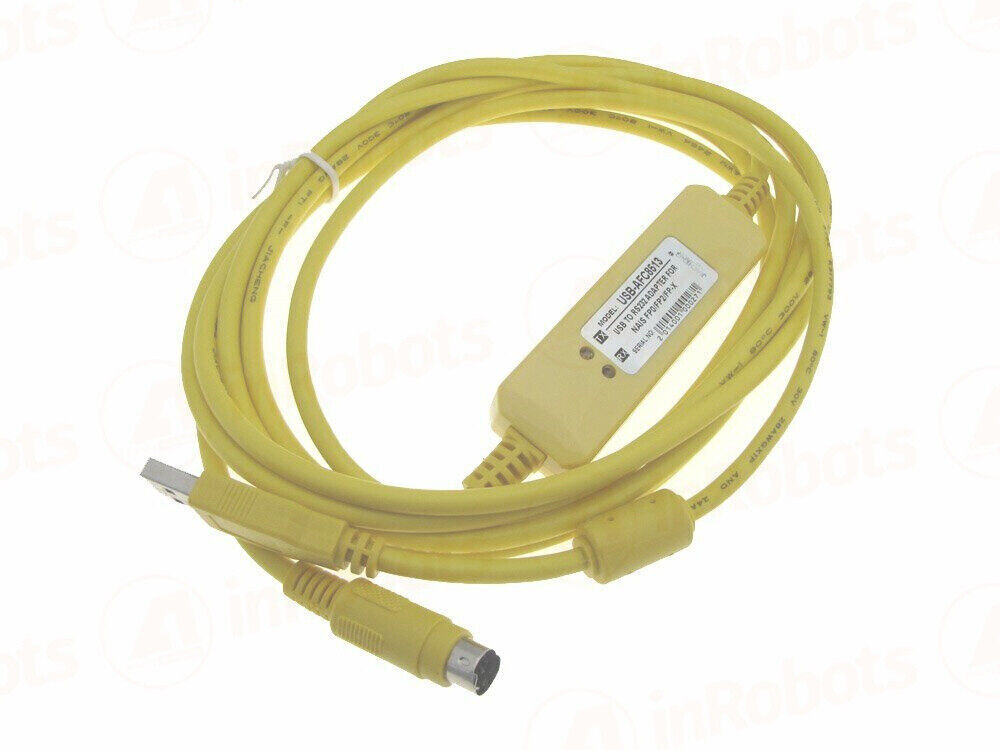 Panasonic FP0/FPG/FP-X USB Programming Cable, 2-Year Warranty