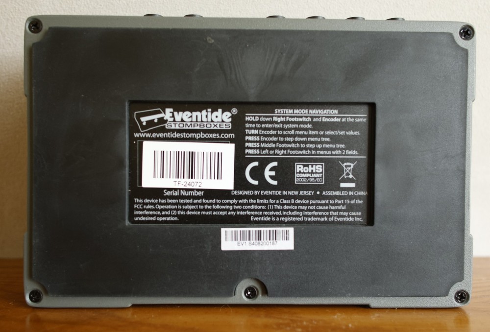 Eventide TimeFactor Twin Delay Looper Effects Pedal - MINT -