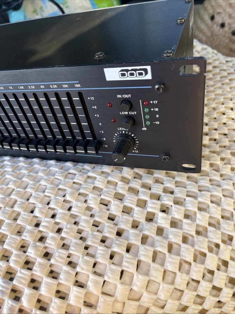 DOD R-830 C Series Graphic 2 Channel Equalizer