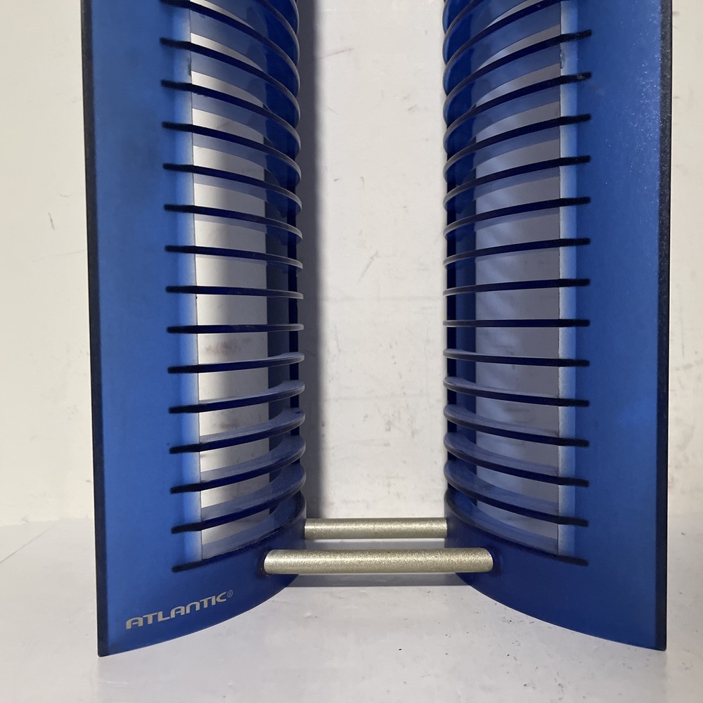 ATLANTIC 25 CD Blue Tower Rack Storage Holder Organizer #02 (Approximately 16")