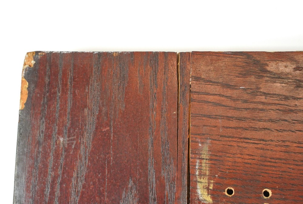 Half Lite One Panel Oak Double Doors 88.875 x 69.25 in.