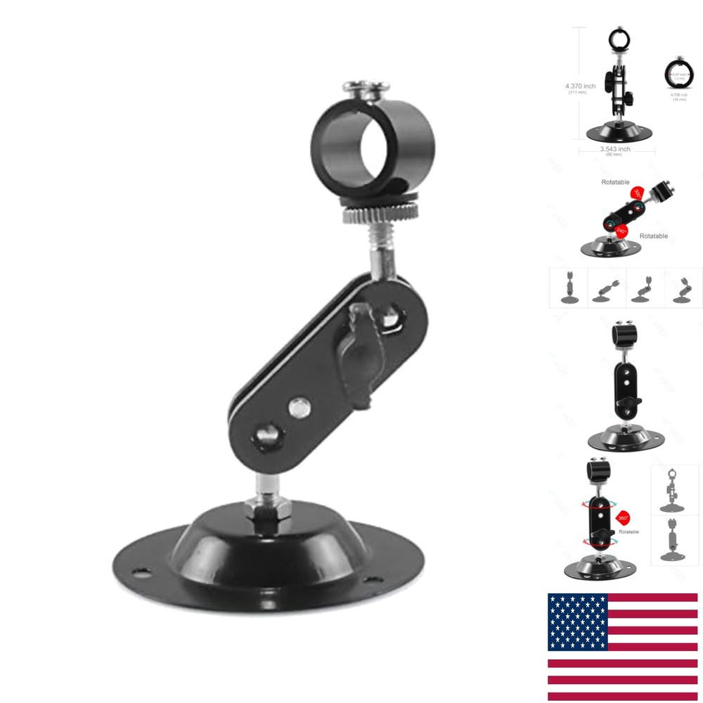 Compact & Lightweight 360-Degree Mount for Laser Devices - 12mm Diameter