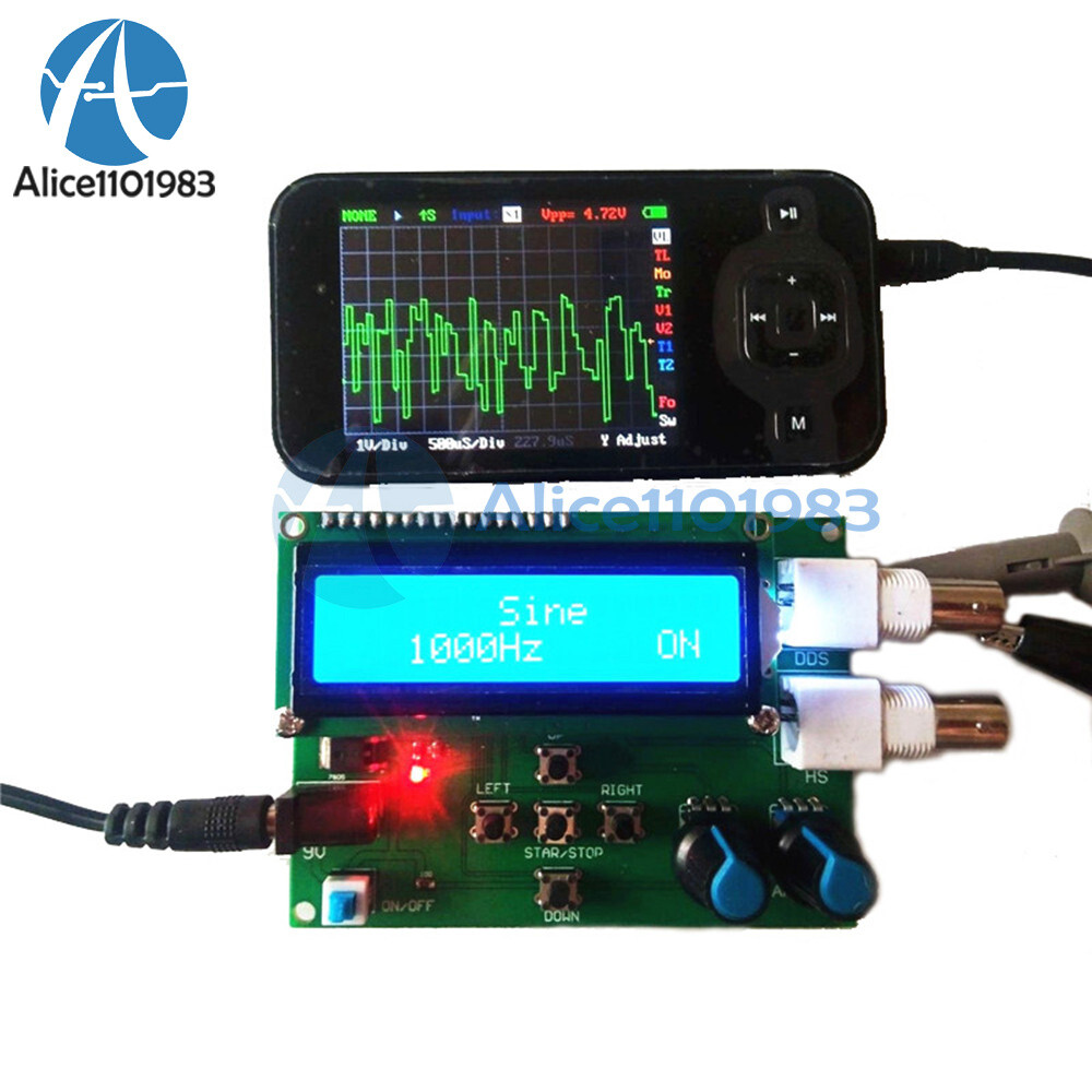 DDS Function Signal Generator Module Sine Square Sawtooth Triangle Wave DC7V-9V