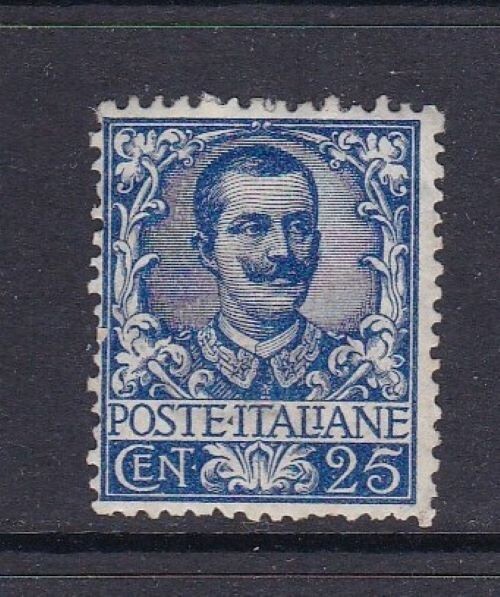 Italy - SG 67a - m/m - 1901 - 25c - deep blue