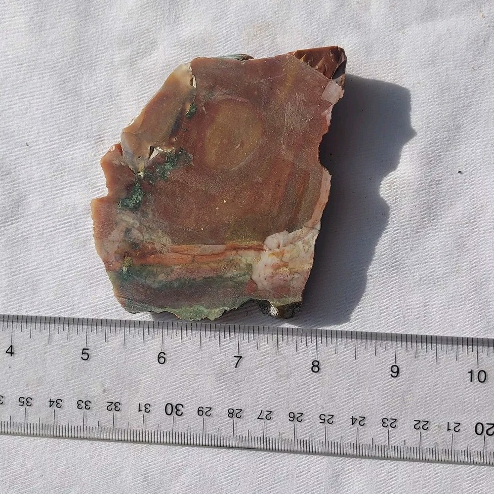 HAYSTACK JASPER SLAB ~ 95 grams / rough agate jasper mineral rock