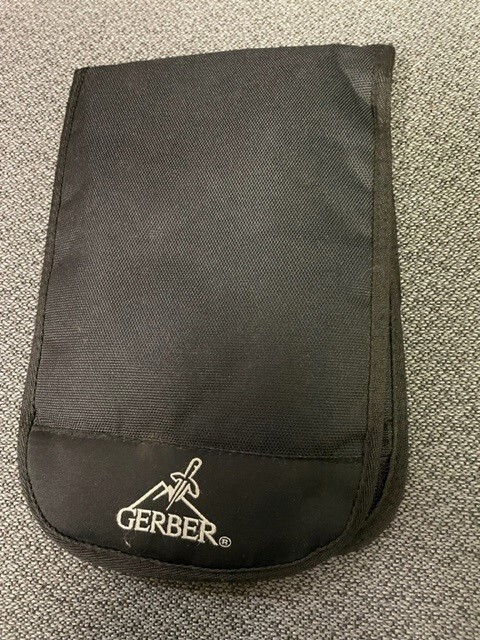 Gerber Knife Pouch Hook and Loop Enclosure 10"X6"