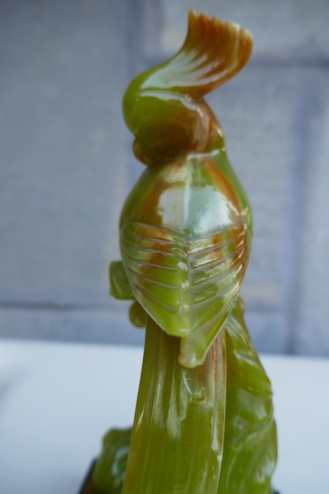 Resin parrot 1960 - Bird - shipping include