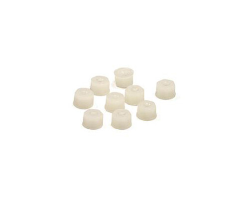 Precision-Crafted White Plastic Lock Nut Designed for M3 Screw (10)