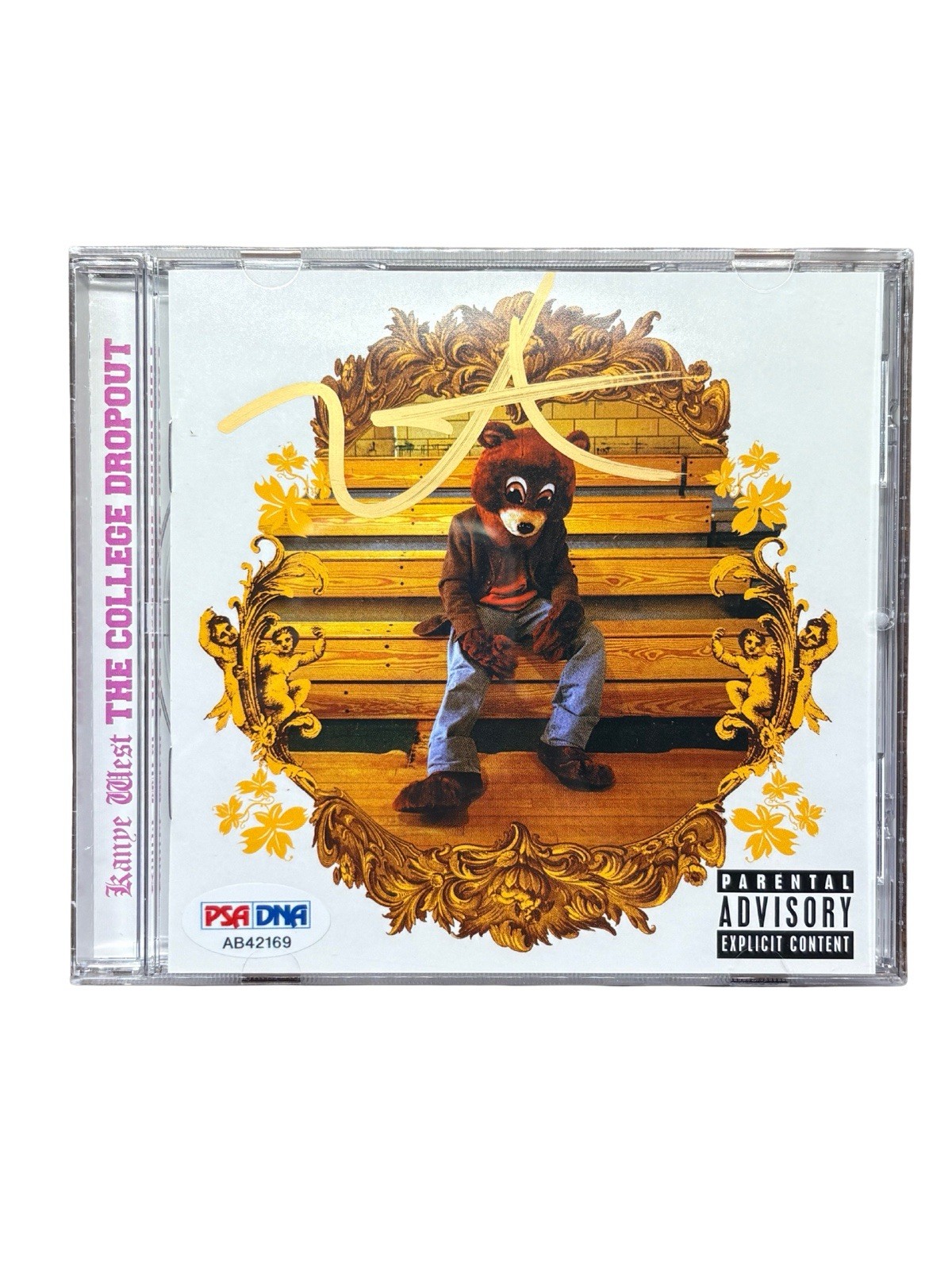 Kanye West Autographed PSA/DNA College Dropout CD Album