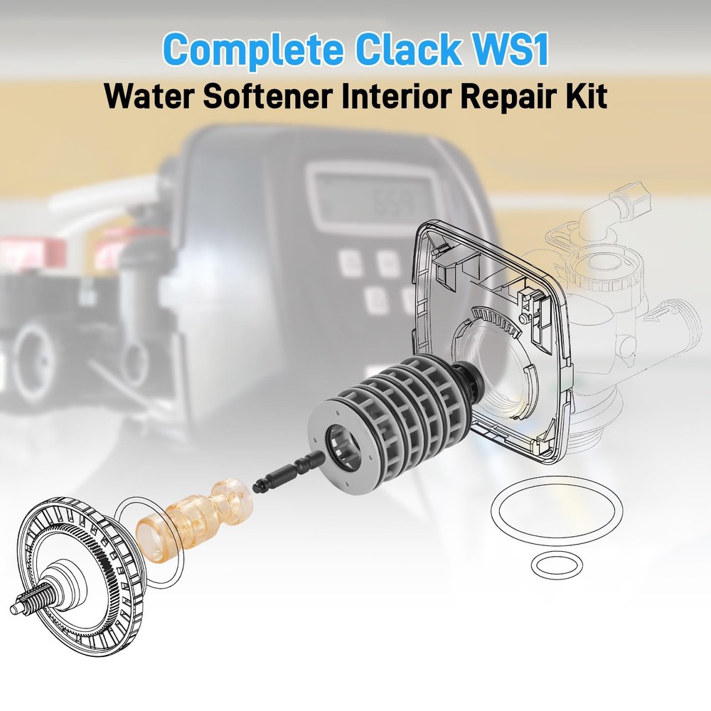 WS1 Water Softener Maintenance and Repair Kit, WS1 Softener Rebuild Kit WS1 S