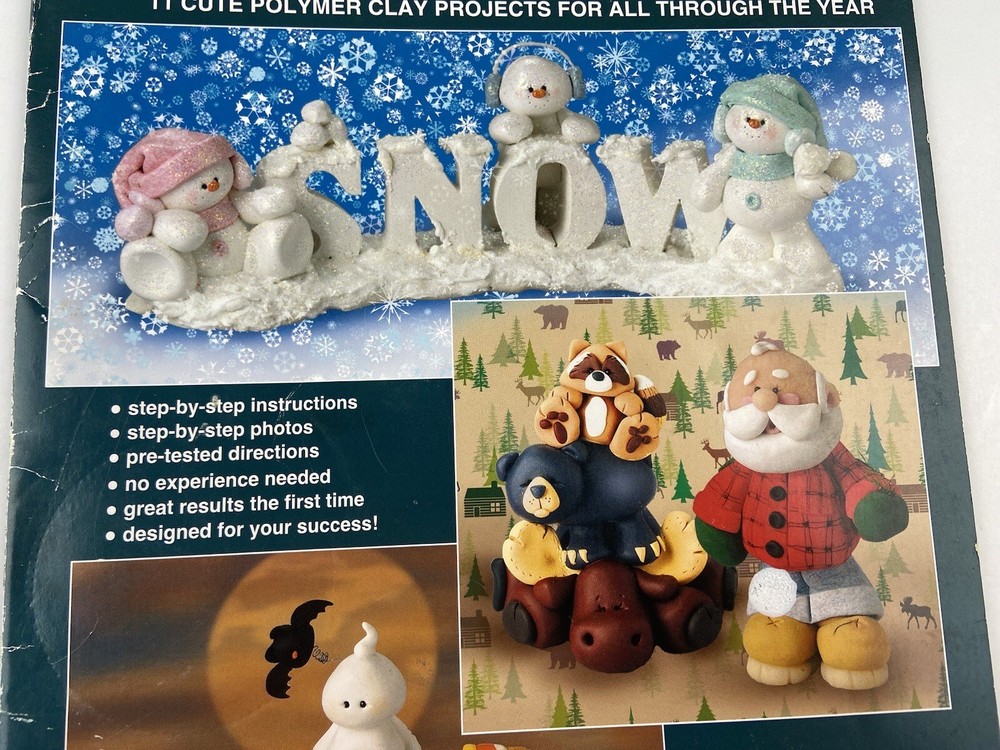 Clever Clay Creations 11 Cute Polymer Clay projects Instructions Step By Step