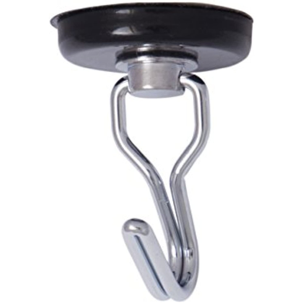 Master Magnetics 7580 Magnetic Hook Organizer Rotating Swing Hook 65 Pound Pull