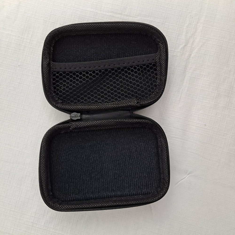 Earphone headphone Case Portable Storage Memory SD Card Camera black 2 piece