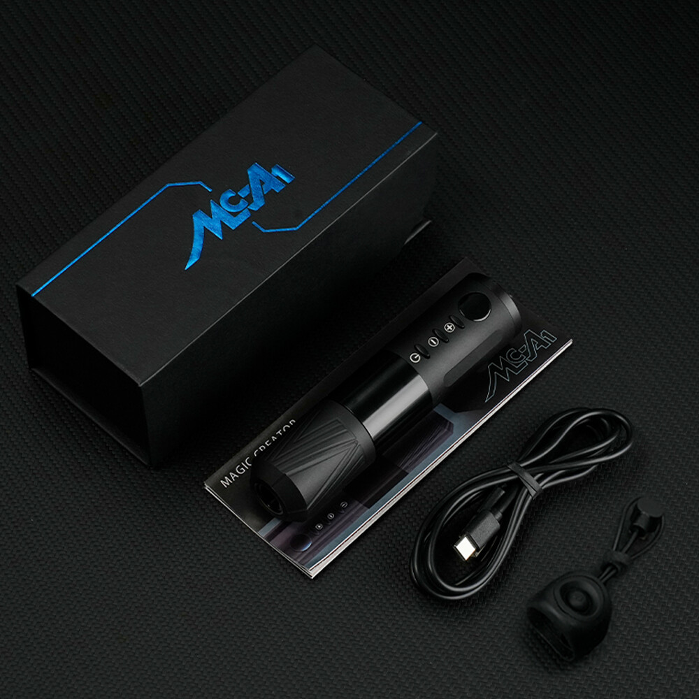 Wireless Tattoo Rotary Pen Brushless Machine Precise Control With Ring Switch