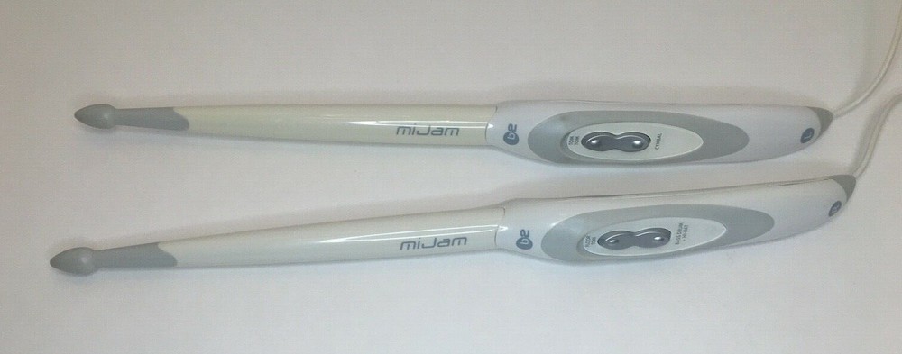 B2 MiJam Drummer Motion Activated iPod Electronic Drumsticks tested