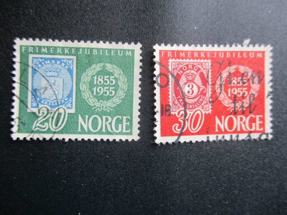 Norway, Scott#337-338, used