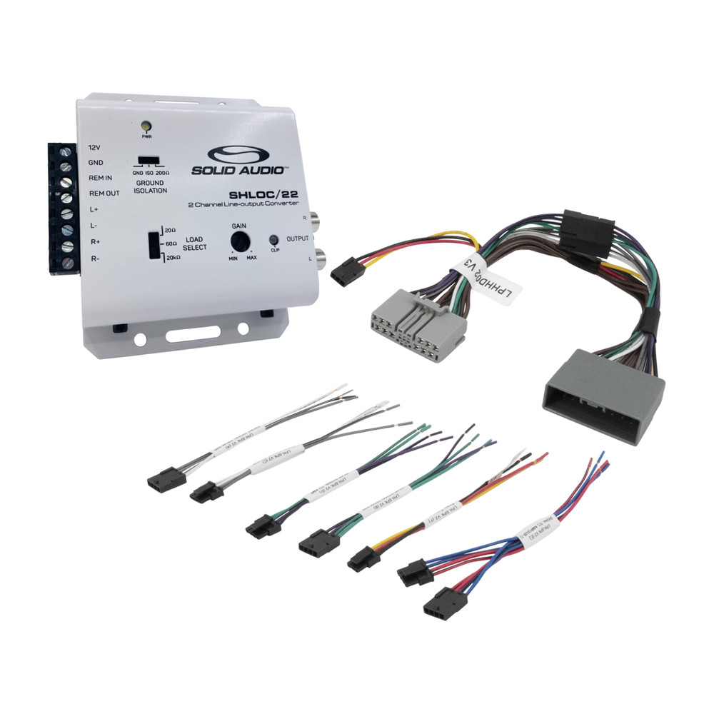 PAC Amplifier Integration Solution for Select 2006-2011 Honda LPHHD02+SHLOC/22