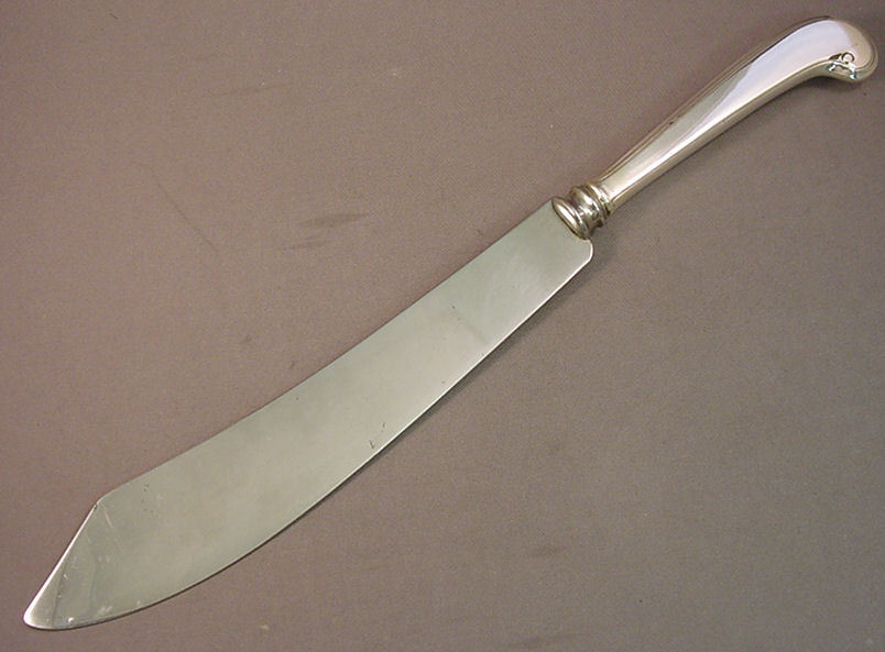 FANCY STERLING HANDLE CAKE SLICE