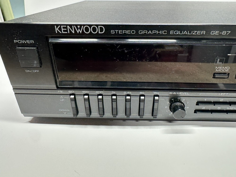 Kenwood Graphic Equalizer GE-87