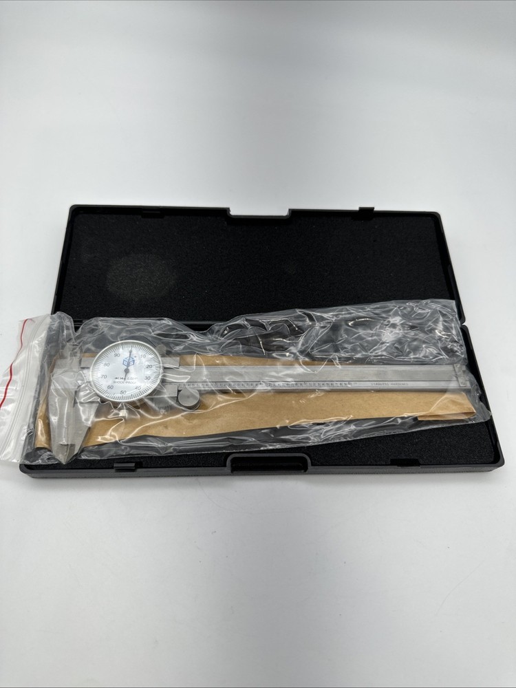 NEW SHOCK PROOF .001" 6" CALIPER WITH CASE