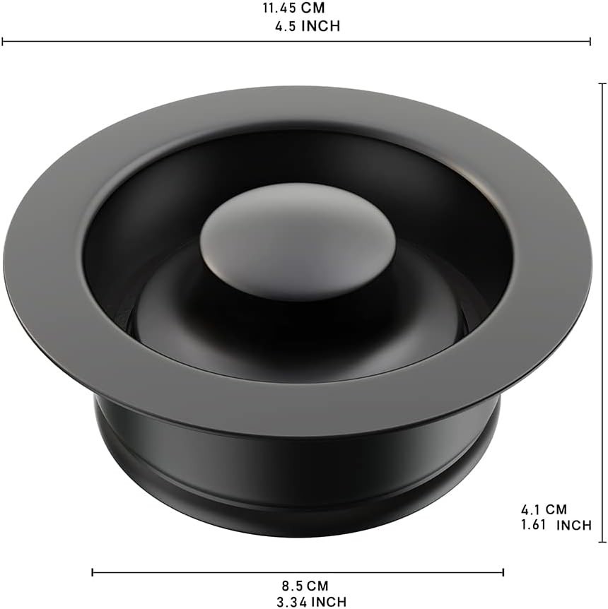 Versatile Garbage Disposal Sink Flange Plug - Durable Stainless Steel Design